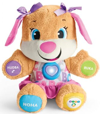 Fisher Price Hovoriaca psíková sestrička - CZ / od 6 mesiacov