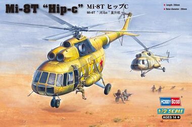 Hobby Boss MHB-87221 Mi-8T Hip-C / Plastikový model / 1:72 / Počet dielikov: 92