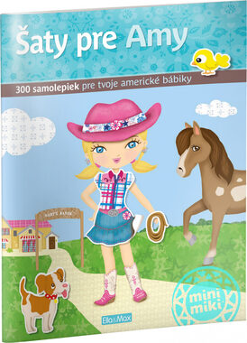 Presco Group Ella&amp;Max Šaty pre AMY - Kniha samolepiek - SK / Jazyková verzia: SK / od 3 rokov