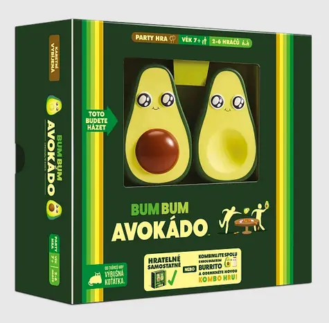 ADC Blackfire Bum Bum Avokádo / Dĺžka hry: 15 minút / Počet hráčov: 2-6 / od 7 rokov