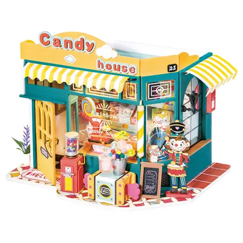 Robotime miniatúra domčeka Cukráreň / od 14 rokov 