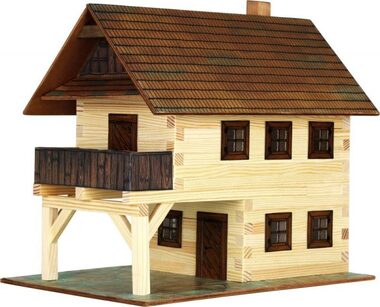 Walachia Drevená zlepovacia stavebnica Radnica / od 8 rokov / 194 dielov / Obtiažnosť: vysoká