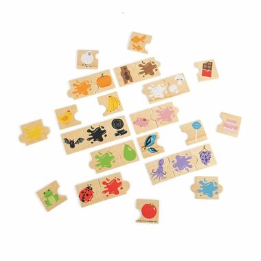Bigjigs Toys Didaktické puzzle Farby / od 2 rokov 