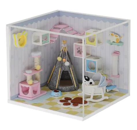 2Kids Toys miniatúra domčeku Domov mačičky Mňau / od 14 rokov