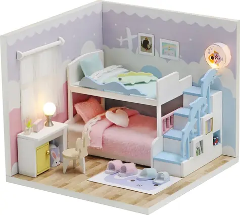 2Kids Toys miniatúra domčeka Spálňa sladkých snov / od 14 rokov