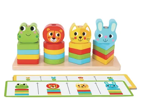 2Kids Toys Nasadzovanie zvierací kamaráti / od 1,5 rokov