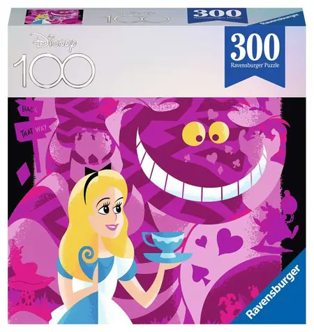 Ravensburger Disney 100 rokov: Alenka v ríši divov / 300 dielikov / od 8 rokov