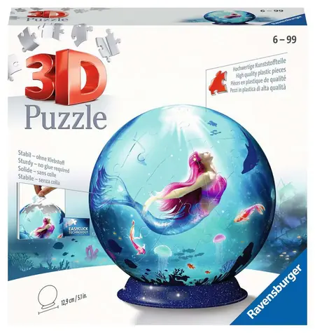 Ravensburger Puzzle-Ball Morské víly / 72 dielikov / od 6 rokov