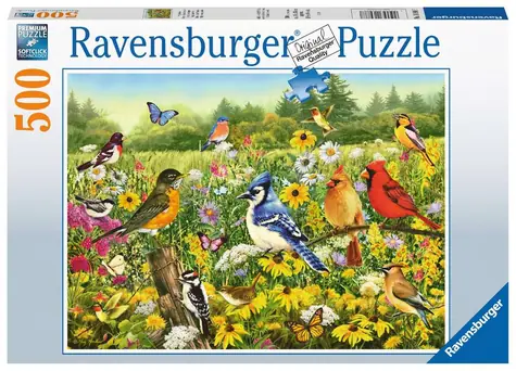 Ravensburger Vtáčia lúka / 500 dielikov / od 12 rokov