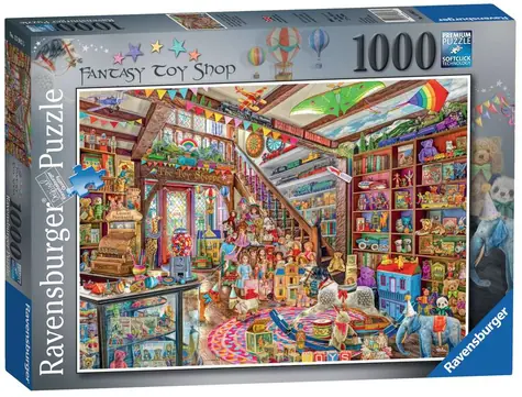 Ravensburger Fantasy obchod s hračkami / 1000 dielikov / od 14 rokov