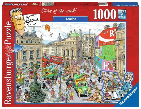 Ravensburger Kreslený Londýn / 1000 dielikov / od 14 rokov