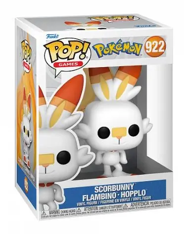 Funko POP Games: Pokemon- Scorbunny (EMEA) / od 3 rokov 
