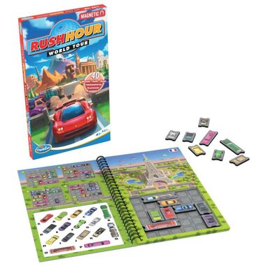 ThinkFun Rush Hour Magnetická cestovná hra / od 8 rokov 