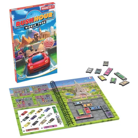 ThinkFun Rush Hour Magnetická cestovná hra / od 8 rokov 