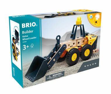 Brio Stavebnica BUILDER Kolesový nakladač Volvo / od 3 rokov 