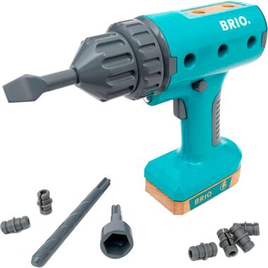 Brio Stavebnica BUILDER Vŕtačka na batérie / od 3 rokov