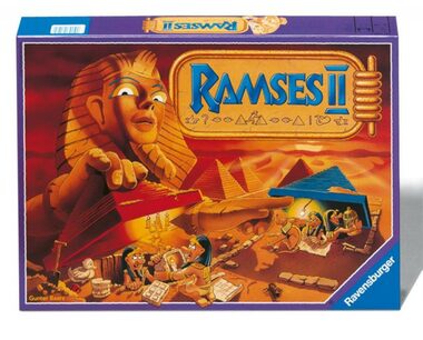 Ravensburger RAMSES II / Dĺžka hry: 45 minút / Počet hráčov: 2-5 / od 8 rokov 