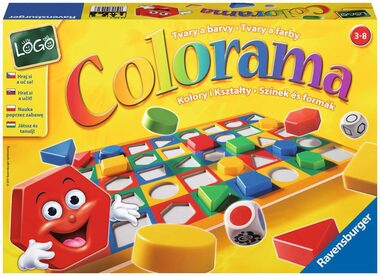 Ravensburger Colorama / Dĺžka hry: 15 minút / Počet hráčov: 1-6 / od 3-8 rokov 
