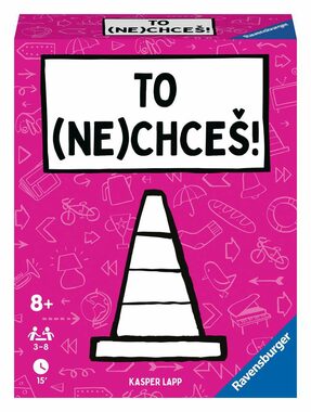 Ravensburger TO (NE)CHCEŠ! / Dĺžka hry: 15 minút / Počet hráčov: 3-8 / od 8 rokov 