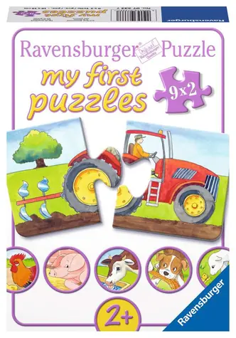 Ravensburger Moje prvé puzzle Na statku 9x2 dielikov / od 2 rokov 