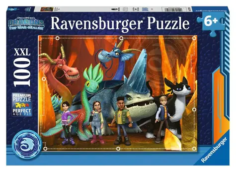 Ravensburger Ako vycvičiť draka The nine realms / 100 dielikov / od: 6 rokov