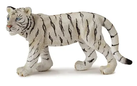 Collecta Tiger biely mláďa stojaci / od 3 rokov