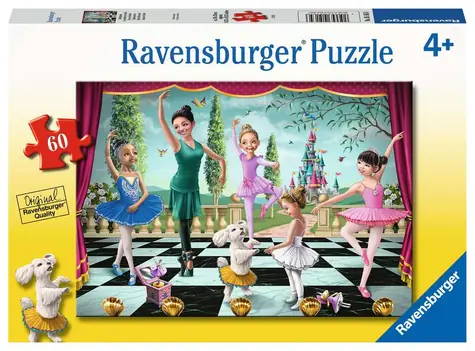 Ravensburger Baletná skúška / 60 dielikov / od 4 rokov 