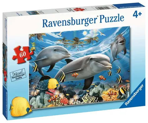 Ravensburger Karibský úsmev / 60 dielikov / od 4 rokov 