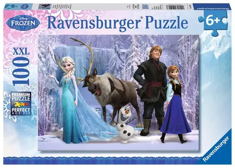 Ravensburger Disney: Ľadové kráľovstvo: V ríši Snehové kráľovné / 100 dielikov / od 6 rokov 