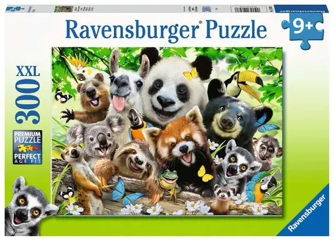 Ravensburger Selfie z divočiny / 300 dielikov / od 9 rokov  