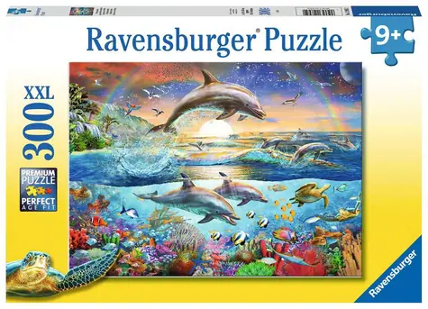 Ravensburger Raj delfínov / 300 dielikov / od 9 rokov  