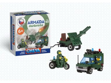 Cheva 45 Motorota / 123 dielikov / od 6 rokov