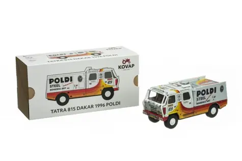 Kovap Tatra 815 Dakar 1996 Poldi / plech / 1:43 / od 3 rokov
