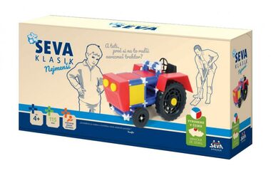 SEVA Klasik Najmenší Traktor / 115 dielikov / od 4 rokov