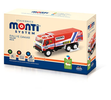 SEVA Stavebnica Monti Rallye Dakar / 50 dielikov / mierka: 1:48 / od 6 rokov