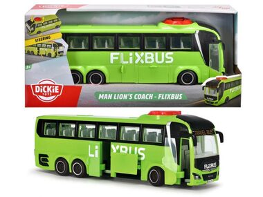 Dickie Go Real Autobus MAN Flixbus 26,5 cm / od 3 rokov