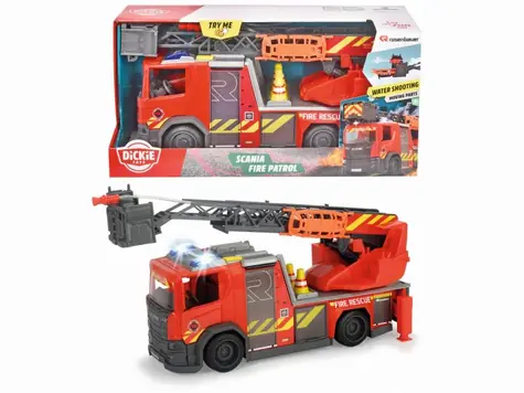 Dickie SOS Hasičské auto Scania 35 cm / od 3 rokov