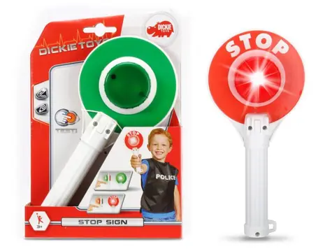 Dickie SOS Policajný terč 25 cm / na batérie / od 3 rokov