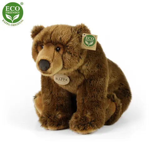 Rappa Plyšový medveď 40 cm / ECO-FRIENDLY / od 0 mesiacov