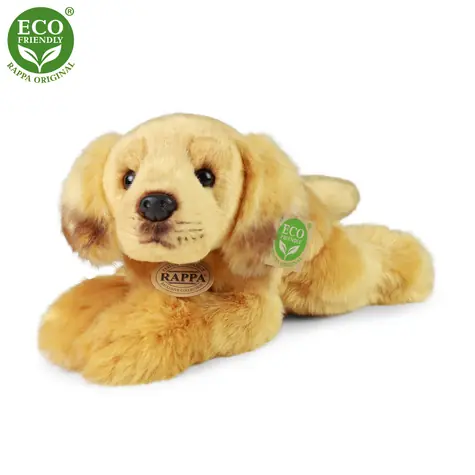 Rappa Plyšový pes Retriever 30 cm / ECO-FRIENDLY / od 0 mesiacov