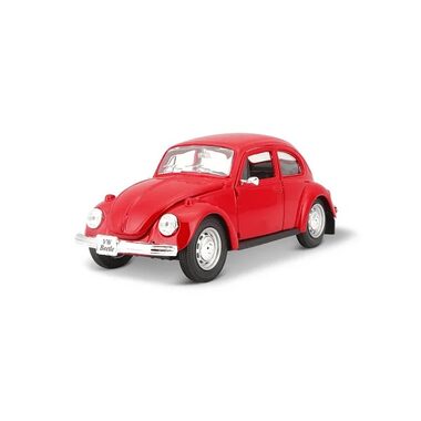 Maisto Volkswagen Beetle červená / mierka: 1:24 / od 3 rokov