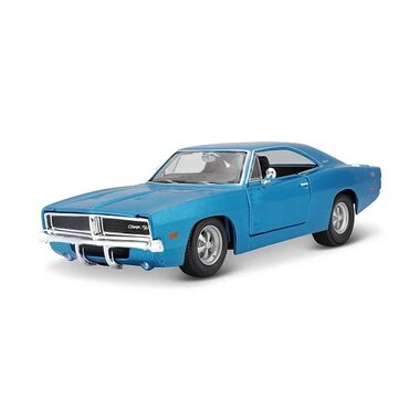 Maisto Dodge Charger R/T 1969 metal modrom / mierka: 1:25 / od 3 rokov
