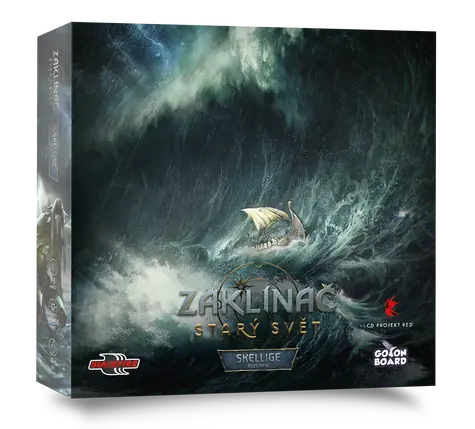 ADC Blackfire Zaklínač: Starý svet - Skellige - rozšírenie / Dĺžka hry: 90-150 min. / Počet hráčov: 1-5 / od 14 rokov 