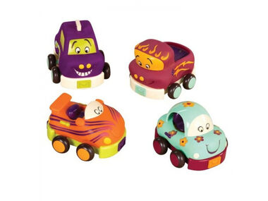B-Toys Autíčka na zotrvačník Wheeee-ls! (BX1480ZBT) / od 12 mesiacov