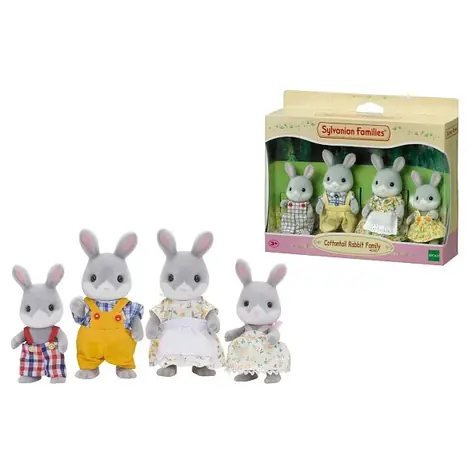 Sylvanian Families: Rodina šedých králikov / od 3 rokov