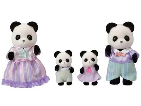 Sylvanian Families: Rodina pandy / od 3 rokov