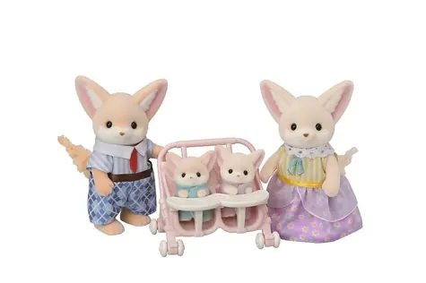 Sylvanian Families: Rodina feniek s dvojčatami / od 3 rokov