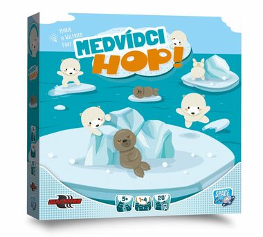 ADC Blackfire Medvedíky HOP! / Dĺžka hry: 20 minút / Počet hráčov: 1-4 / od 5 rokov 