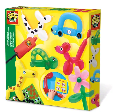 SES Veselé tvarovacie balóniky / od 6 rokov 