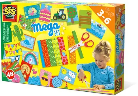 SES Mega set - vystrihovanie / od 3 rokov 